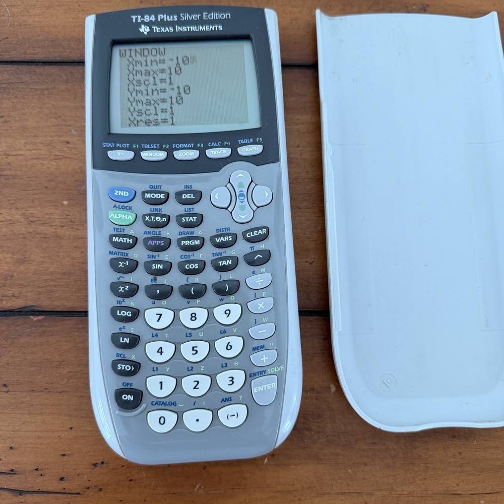 Texas Instruments TI-84 Plus Silver Edition Graphing Calculator - Picture 8 of 9